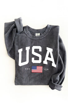  USA Thermal Vintage Pullover