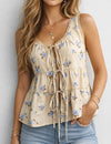 Boho Floral Print Tank