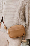 Light Camel Willow Crossbody Bag