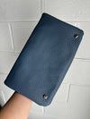 Phiona Studded Flapover Crossbody Bag | Dusk Blue