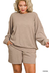 Slub Lounge Set | Cocoa Plus