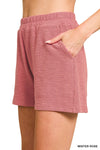 Slub Lounge Set | Winter Rose
