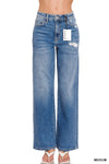 High Waist Straight Leg Jeans