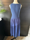 Asymmetrical Tiered Midi Dress