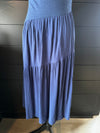 Asymmetrical Tiered Midi Dress
