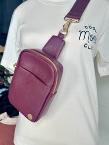  Bridget Sling Crossbody Fanny Mini Belt Bag: Mulberry