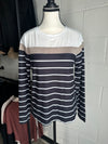 Long Sleeve Striped Top