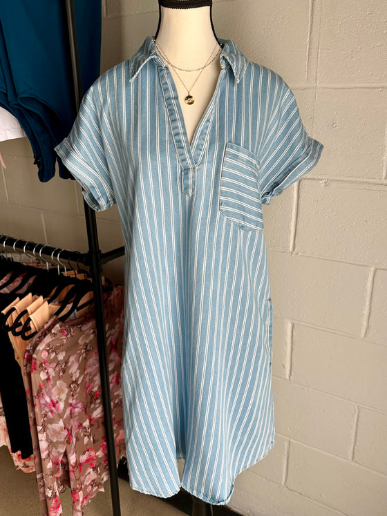 Chambray Dress