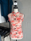 Mesh Floral Tank