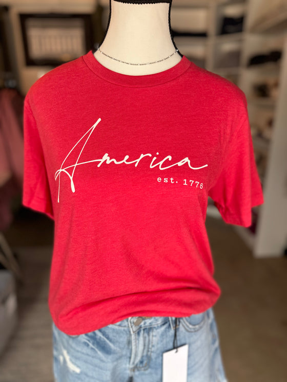 AMERICA EST. 1776 Tee