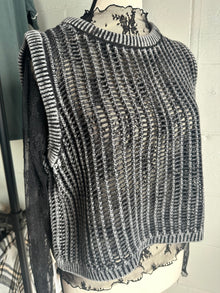  Fishnet Sweater Vest