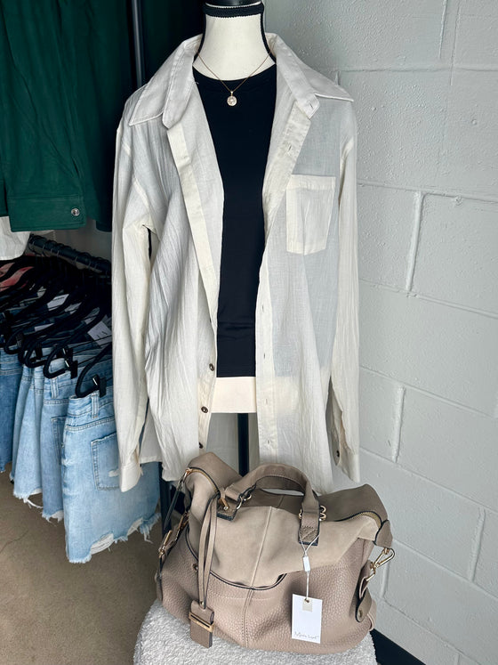 Boyfriend Button Up