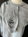 Grey Bulldog Sweatshirt