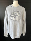 Ash Grey Bulldog Sweatshirt