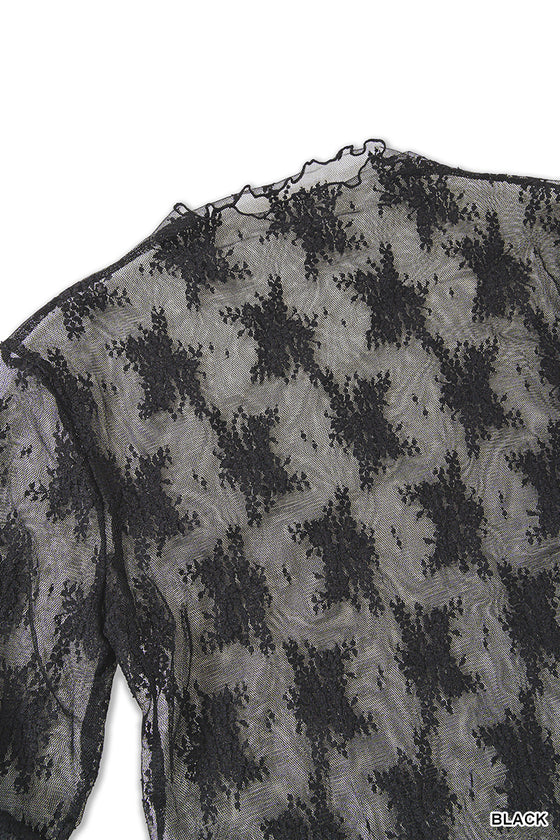 Long Sleeve Lace Top