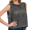 Fishnet Sweater Vest
