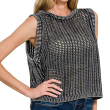  Fishnet Sweater Vest