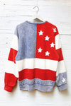 Mineral Washed Americana Flag Sweatshirt