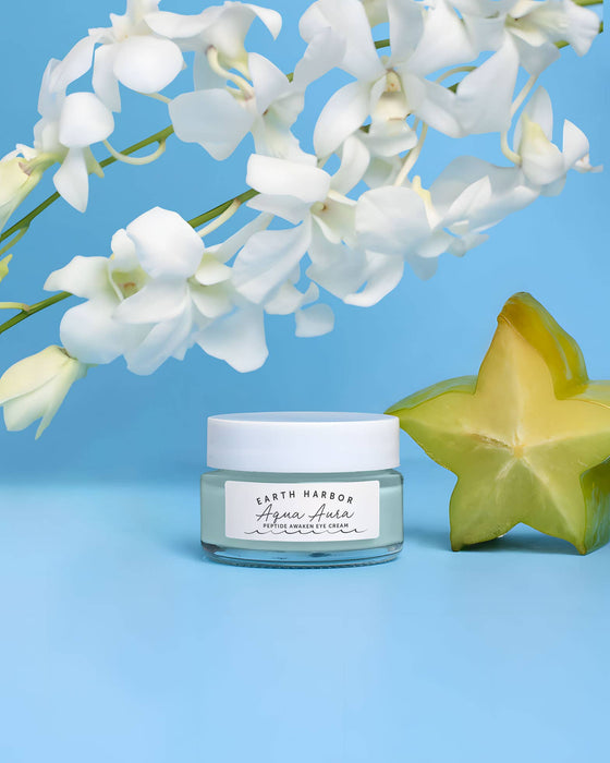 AQUA AURA Peptide Eye Cream: Marine Peptides + Caffeine