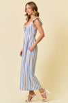 Stripe Wide Leg Jumpsuit