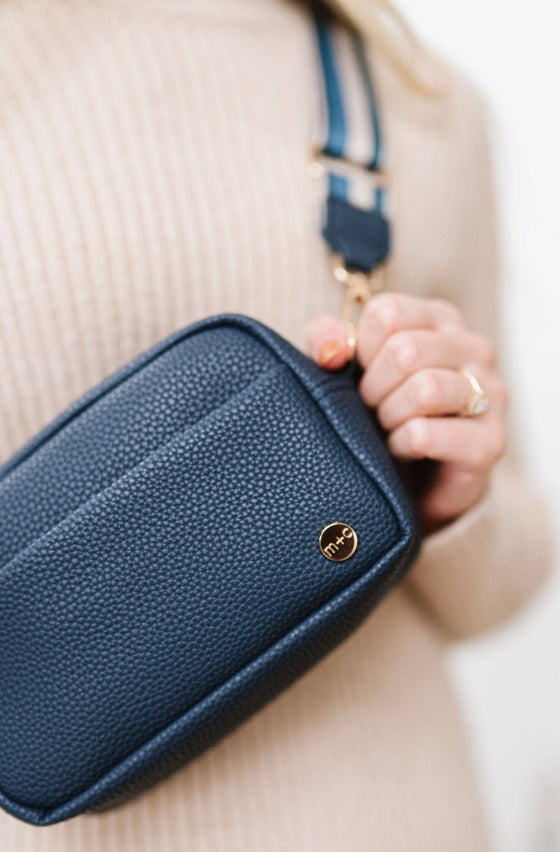 Navy Willow Crossbody Bags