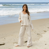 Sailor Stripe Baja Pullover Hoodie