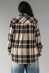 XXL | Tan & Black Plaid Button Up | Limited quantity!