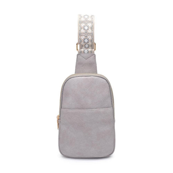 Zuri Sling Backpack: Grey
