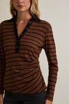 STRIPE POLO SHIRT