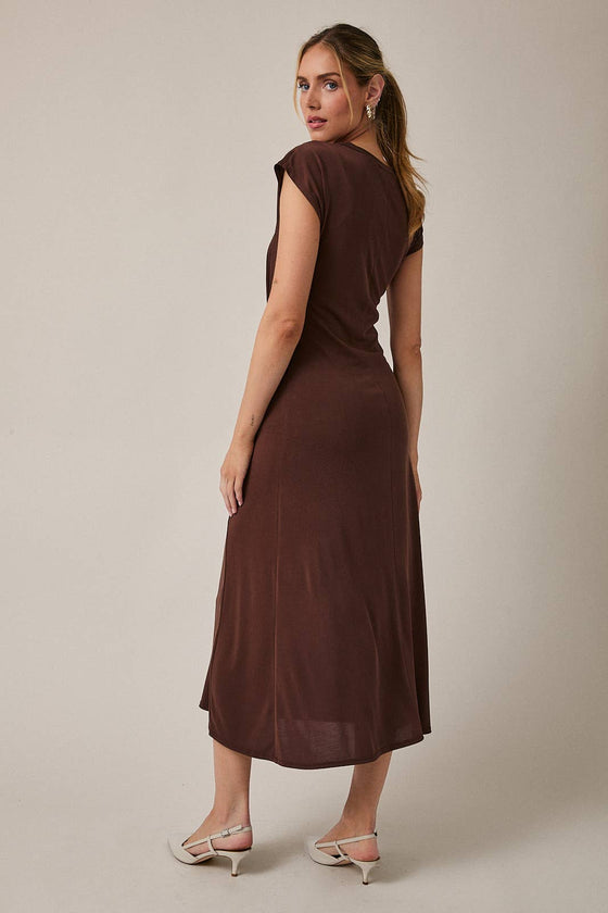 FRONT TWIST MAXI DRESS Medium