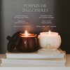 Hello Fall Soy Candle | 20 oz Pumpkin Jar