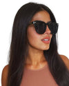 Raleigh Sunglasses: Black