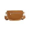 Gizelle Suede Belt Bag: Tan