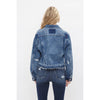 Cline Boyfriend Crop Jean Jacket