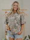 Dolly Parton Signature Script Licensed Camo Tee
