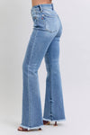 Judy Blue Bootcut with Fray Hem