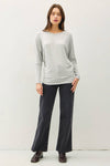 Be Cool Batwing Long Sleeve Tee