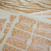 Gold Foil Bible Tabs - Carnation