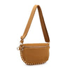 Gizelle Suede Belt Bag: Tan