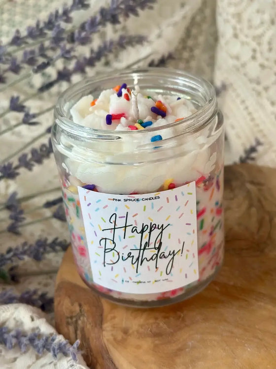 Sprinkle Birthday Candle