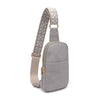 Zuri Sling Backpack: Grey