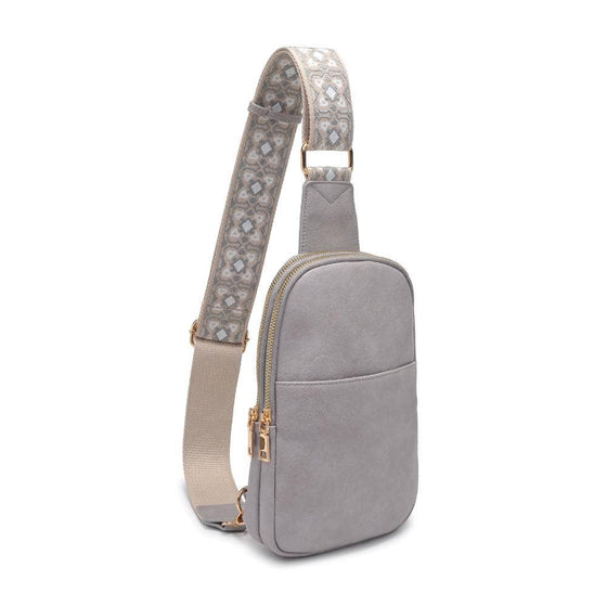 Zuri Sling Backpack: Grey