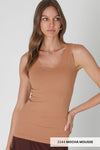 Reversible Tank Top: Mocha Mousse