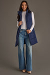 Panache Long Vest | Navy