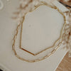 Estelle Necklace: Gold