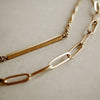 Estelle Necklace: Gold