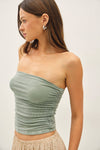 Jersey Crop Tube Top