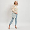Isadora Bucket Bag: Ice Blue