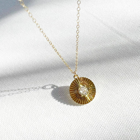 Sunburst Pendant Necklace