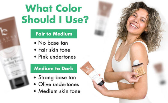 Self Tanner Body Lotion: Fair to Medium